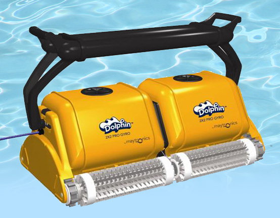 Dolphin 2 x 2 Pro Gyro Swimming Pool Cleaner